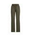 Womens/ladies Open Hem Jogging Bottoms Green Under Armour-3