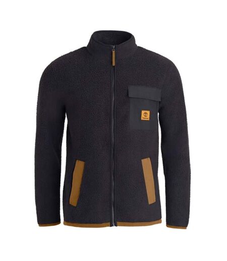 Veste sherpa noir homme timberland tb0a65su