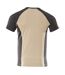 T-shirt Potsdam Unique Homme Kaki Clair Noir Mascot-2
