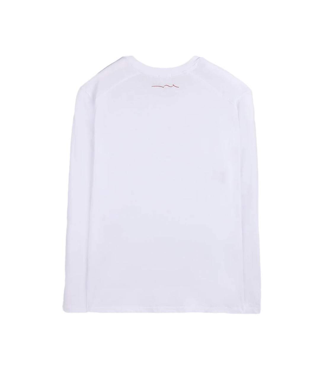T-Shirt manches longues blanc/gris homme teddy smith tjohn - l-2