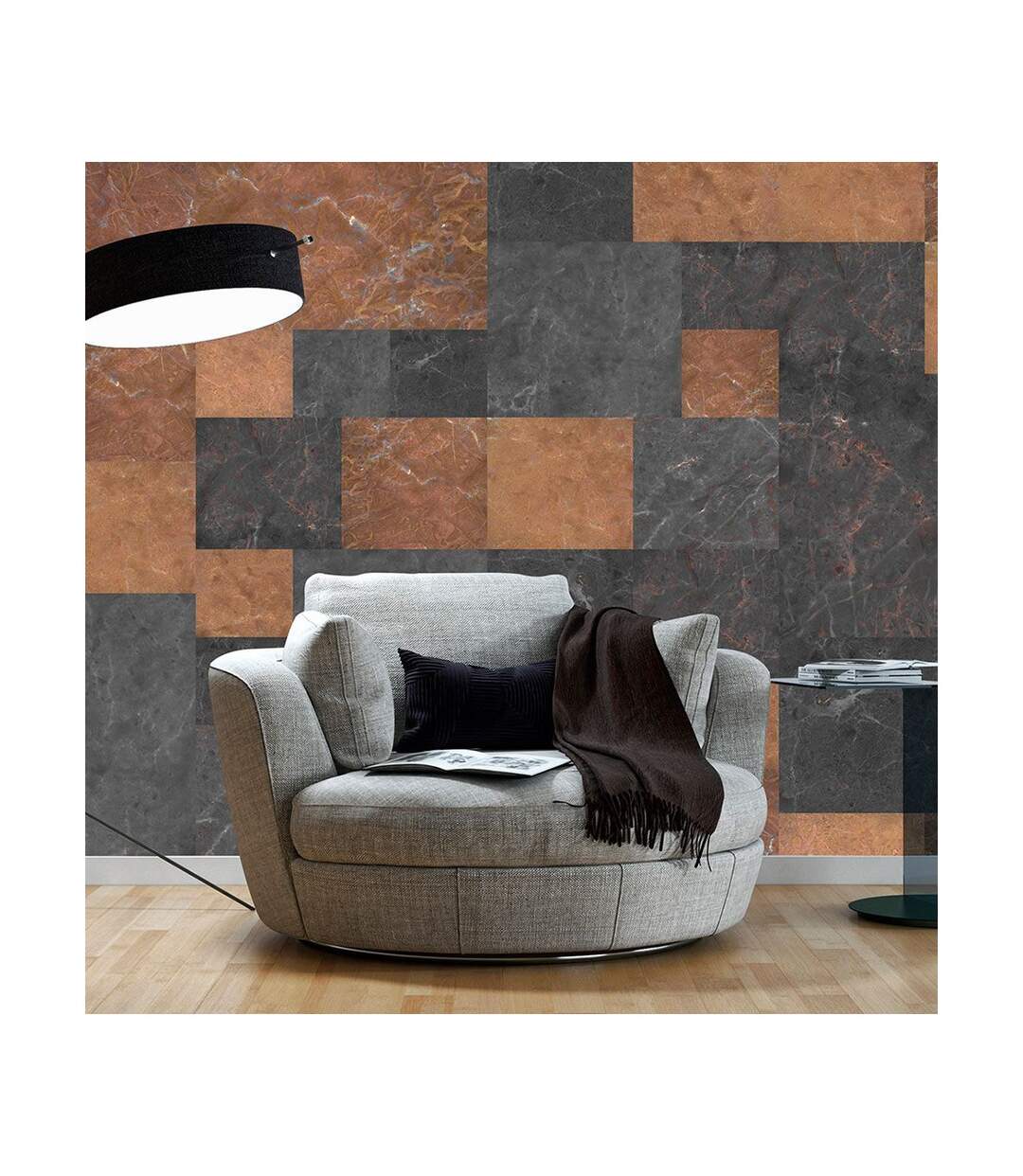 Papier Peint Marble Mosaic 50x1000cm-1