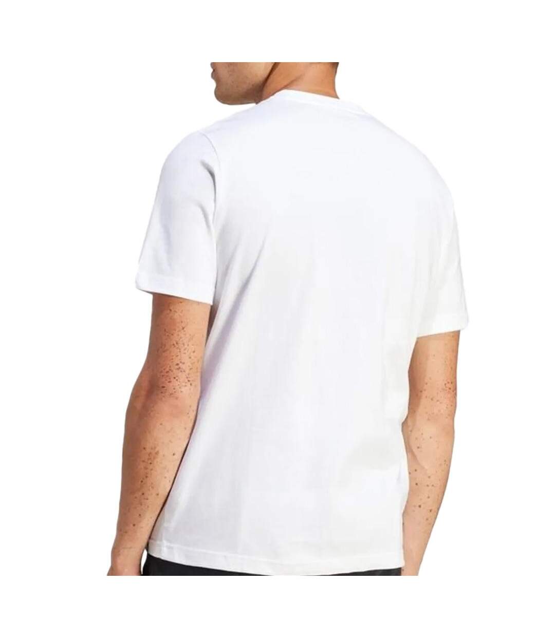 T-Shirt blanc homme adidas camo-2