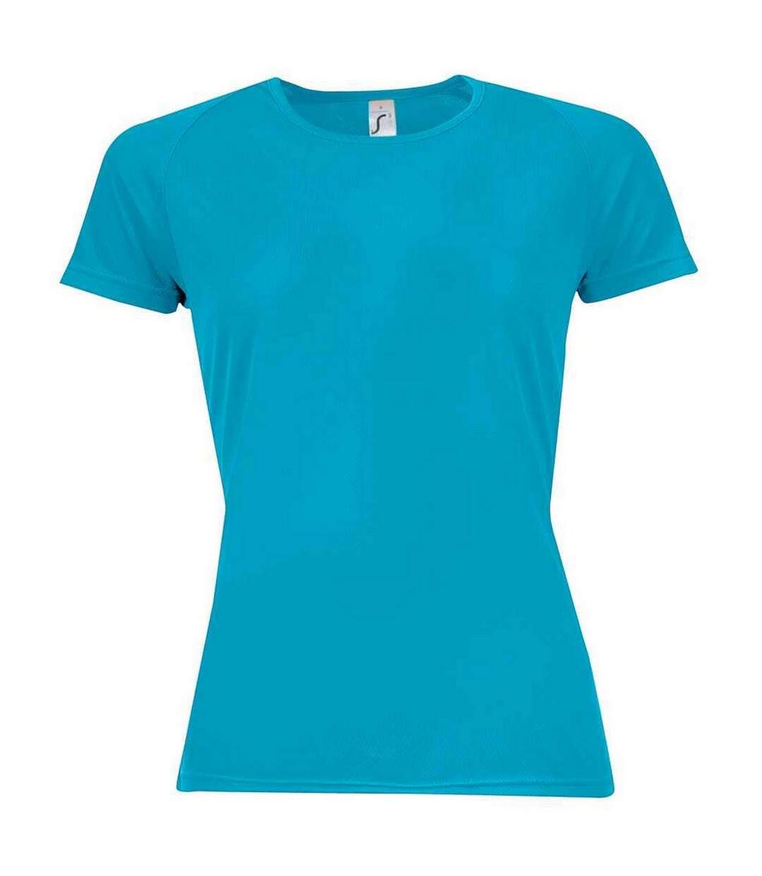 T-shirt Sporty Femme Turquoise Pâle SOLS-1