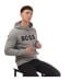 Sweat À Capuche Soody Homme Gris Hugo Boss-1