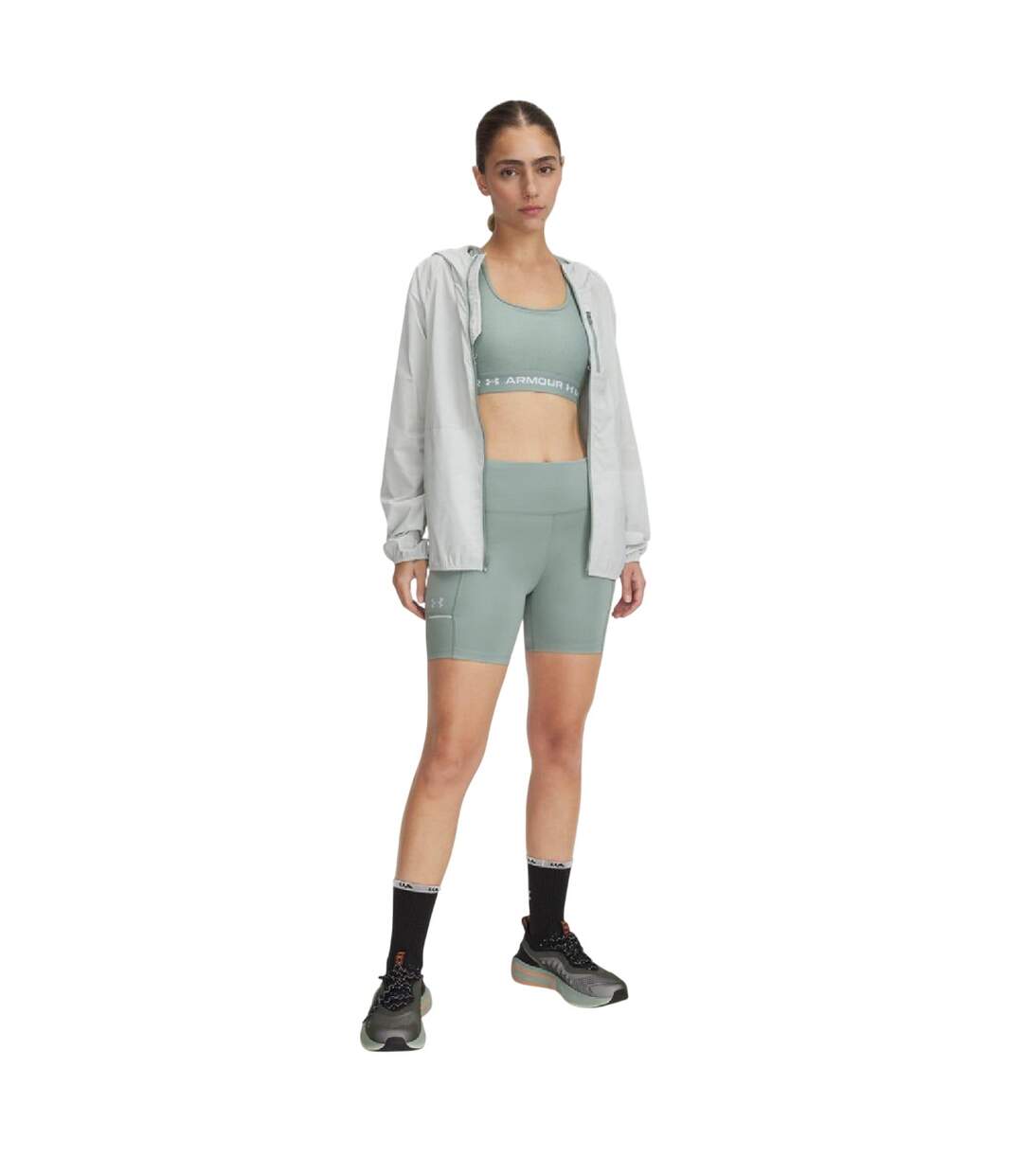 Cuissard De Cyclisme Launch Femme Vert Under Armour-4