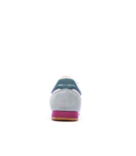 Baskets rose/bleu femme teddy smith 120132