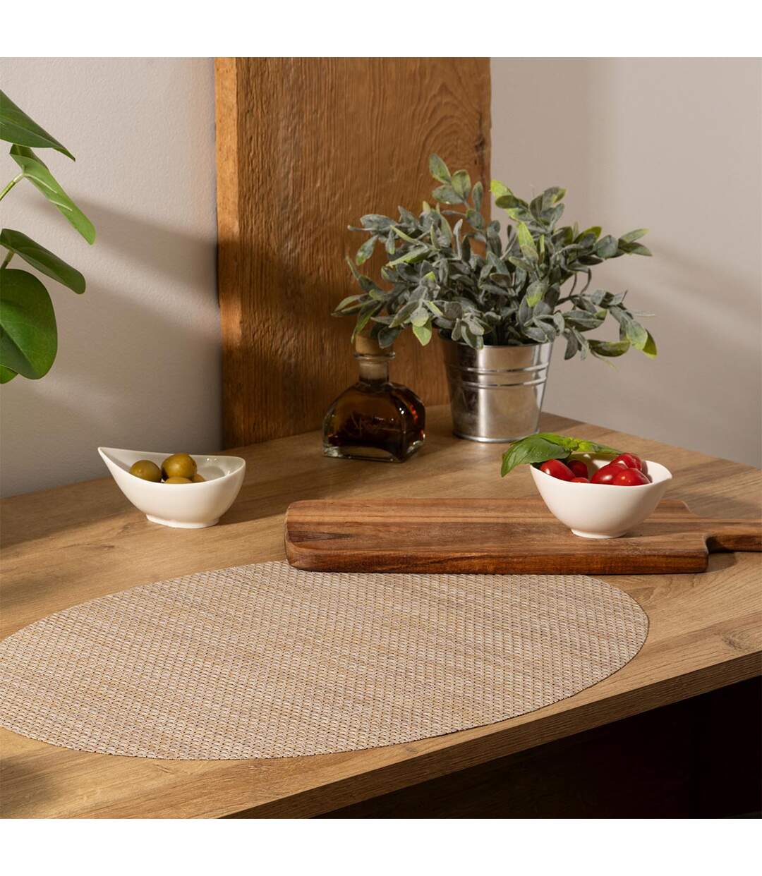 Set de Table Ovale Maoli 35x48cm Naturel-3