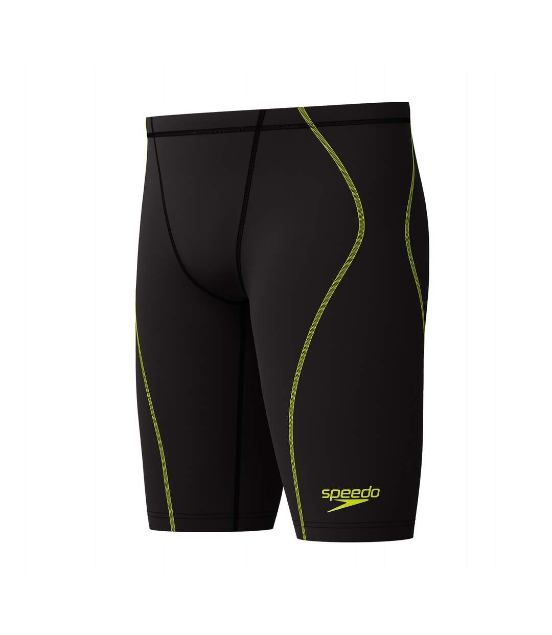 Mens Fastskin Hyperspark Stitched Jammer Shorts Black Speedo-4
