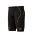 Mens Fastskin Hyperspark Stitched Jammer Shorts Black Speedo-4