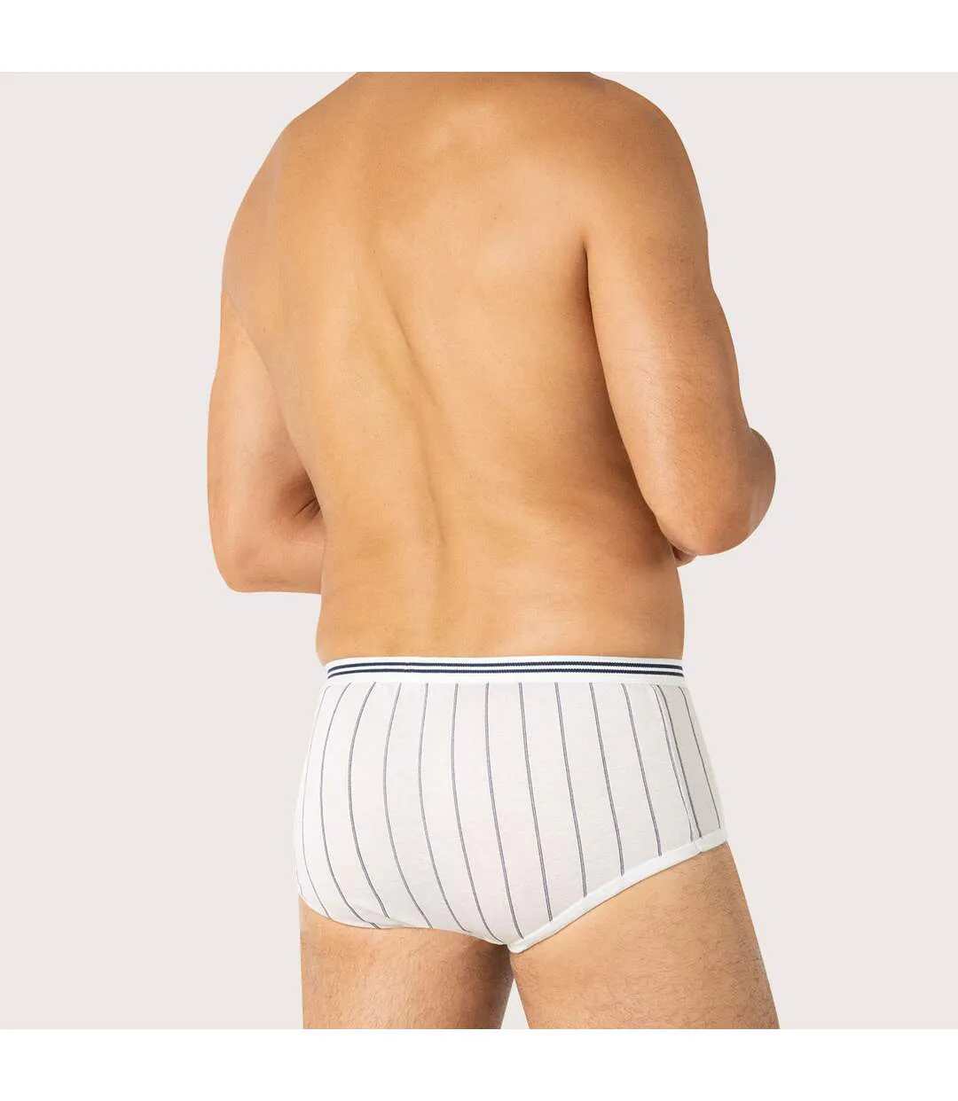 Lot de 2 slips taille haute ouvert Coton mercerisé Eminence-4