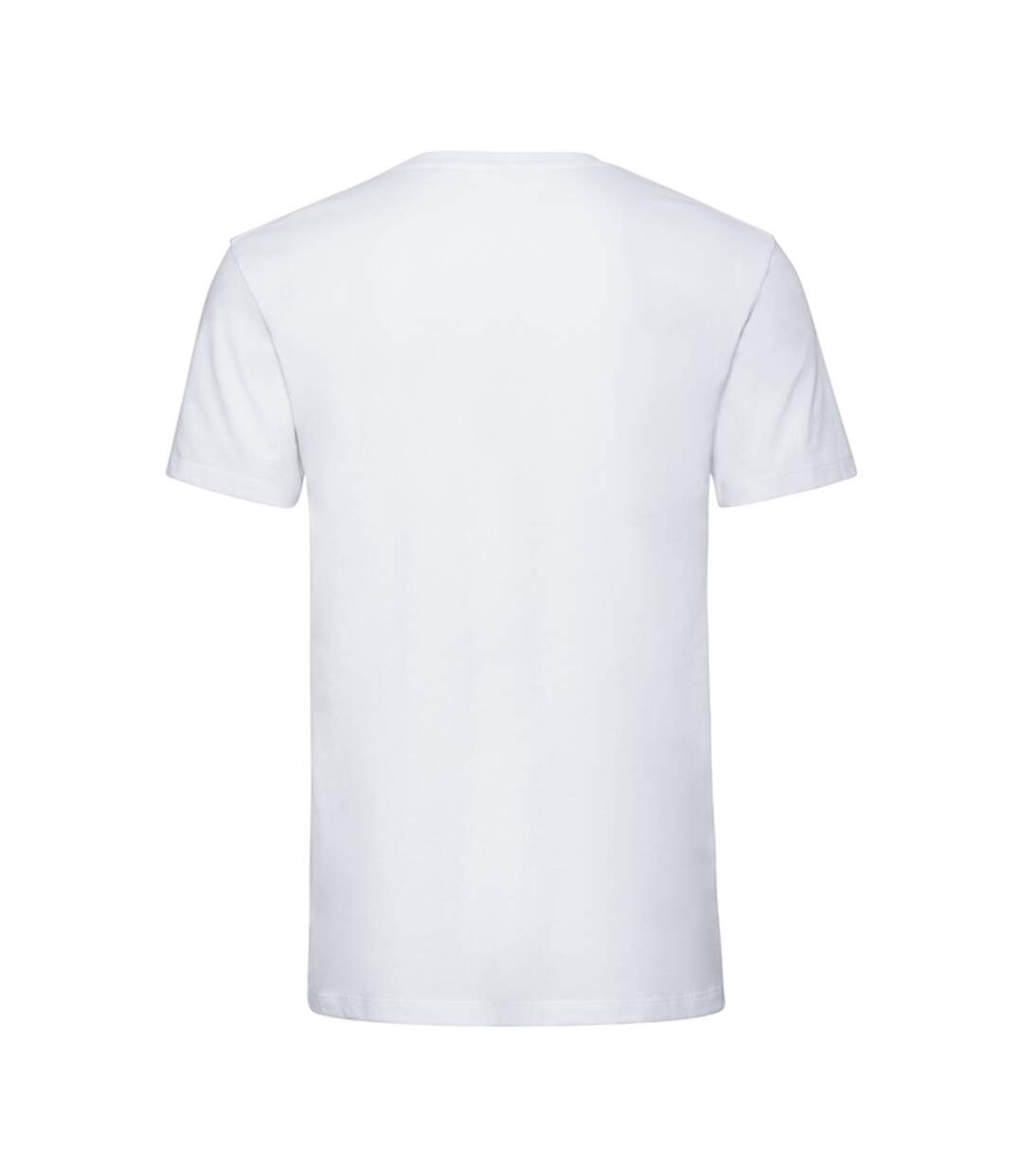 T-shirt Motif/style Uni Homme Blanc Russell Pure Organic-2