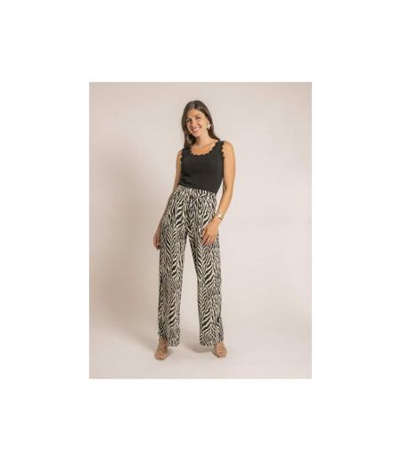 Pantalon fluide motifs ELIVIA - Dona X Lisa