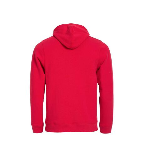 Sweat À Capuche Classic Homme Rouge Clique