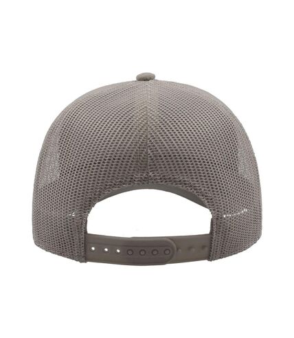 Casquette trucker rapper gris Atlantis