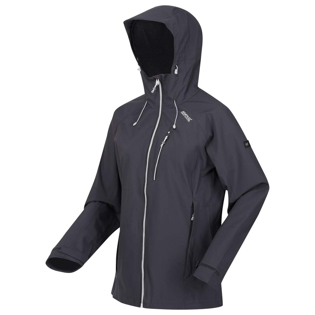 Veste imperméable birchdale femme gris phoque Regatta-3