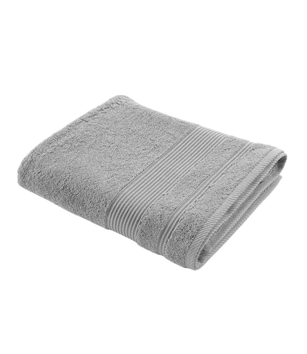 Drap de Bain Tendresse 90x150cm Gris Perle-1