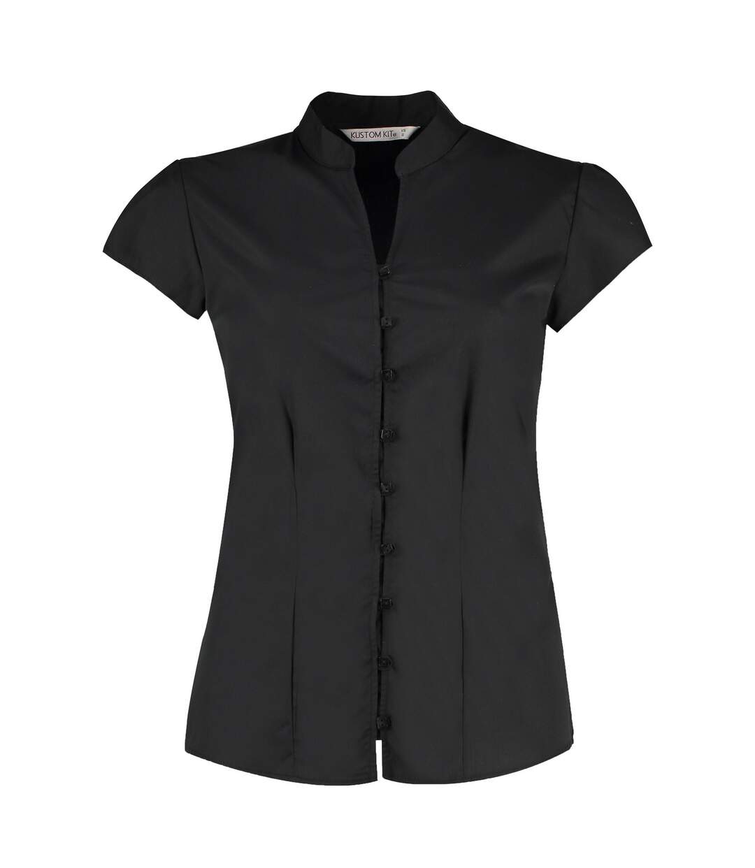 Blouse continental femme noir Kustom Kit