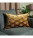 Paoletti Delano Cushion Cover (Ochre Yellow/Blush Pink) - UTRV2025