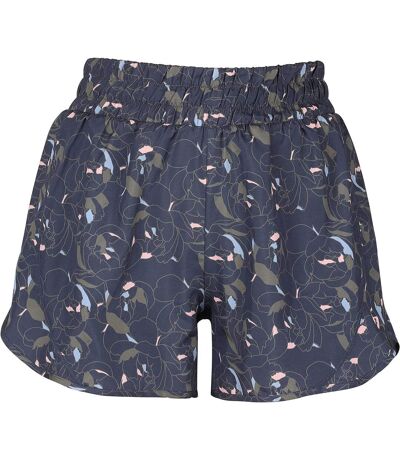 Womens/ladies activate peony shorts navy/green Aubrion