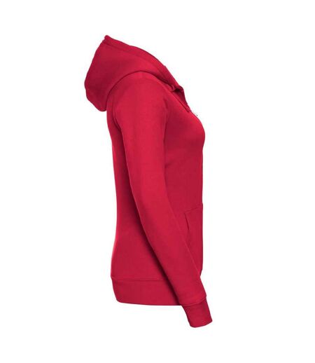 Veste à capuche authentic femme rouge classique Russell Russell