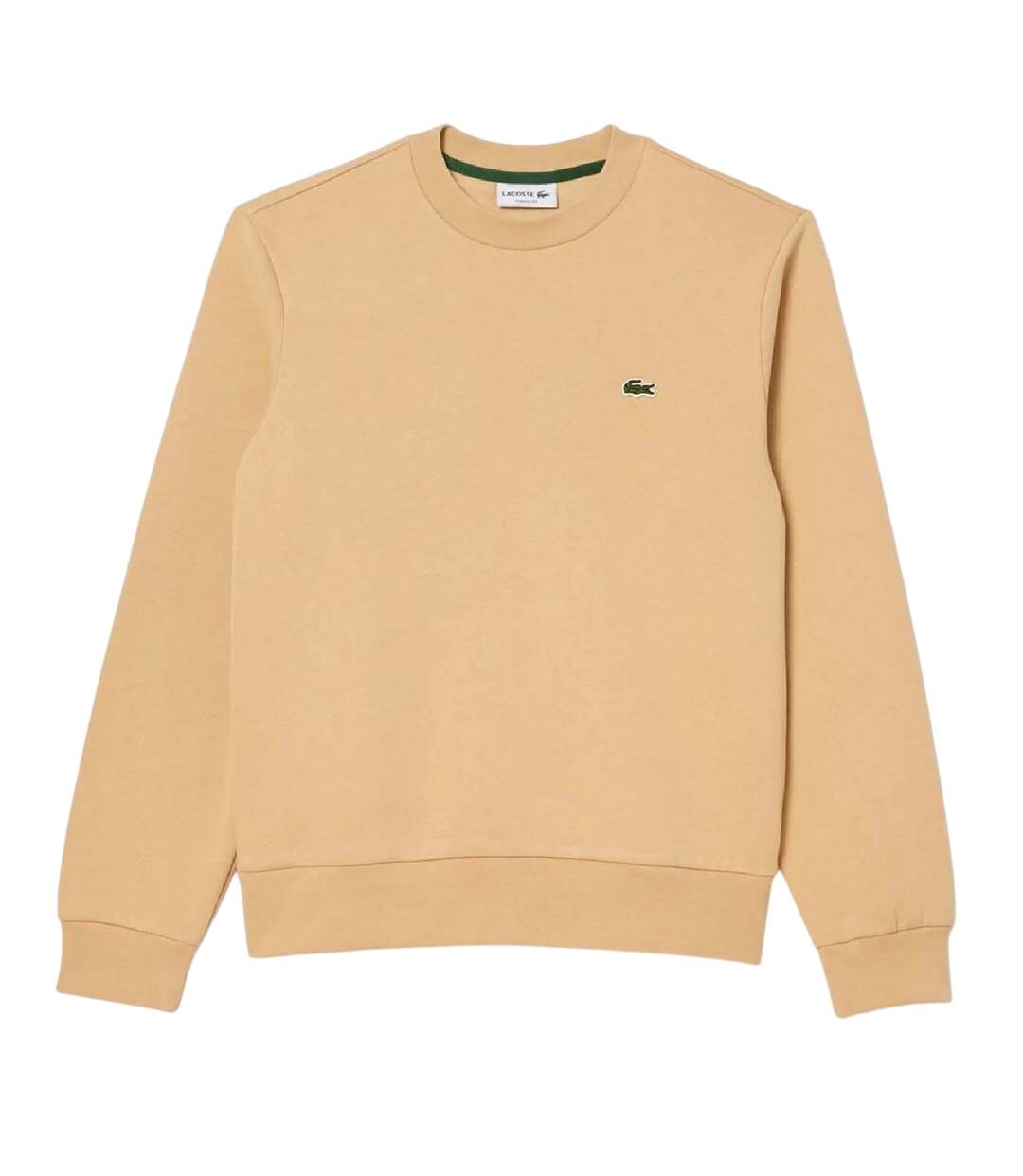 Mens Signature Classic Sweatshirt Natural Lacoste-2