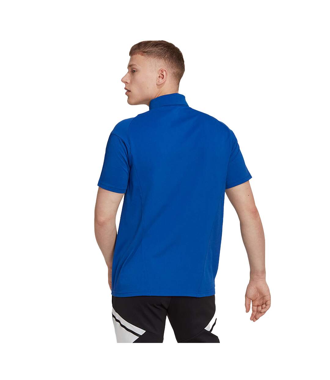 Polo Tiro Homme Bleu Adidas-3