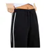 Womens/ladies Striped Joggers Black White Brave Soul-4