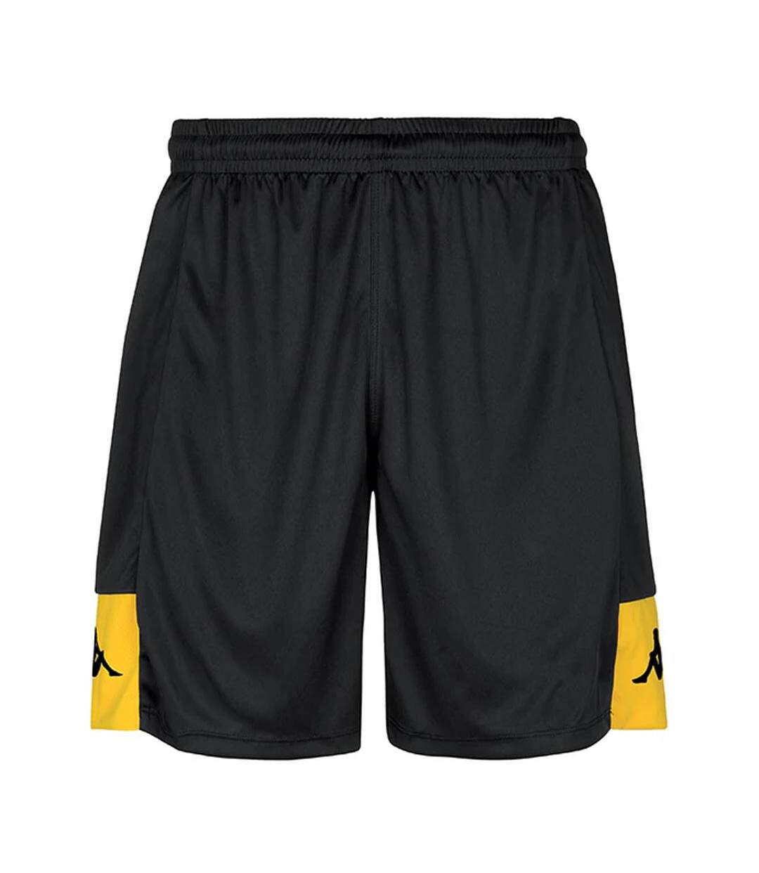 Short noir/jaune homme kappa daggo - l-1