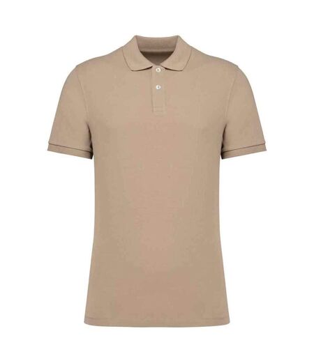 Polo homme blanc cassé Native Spirit