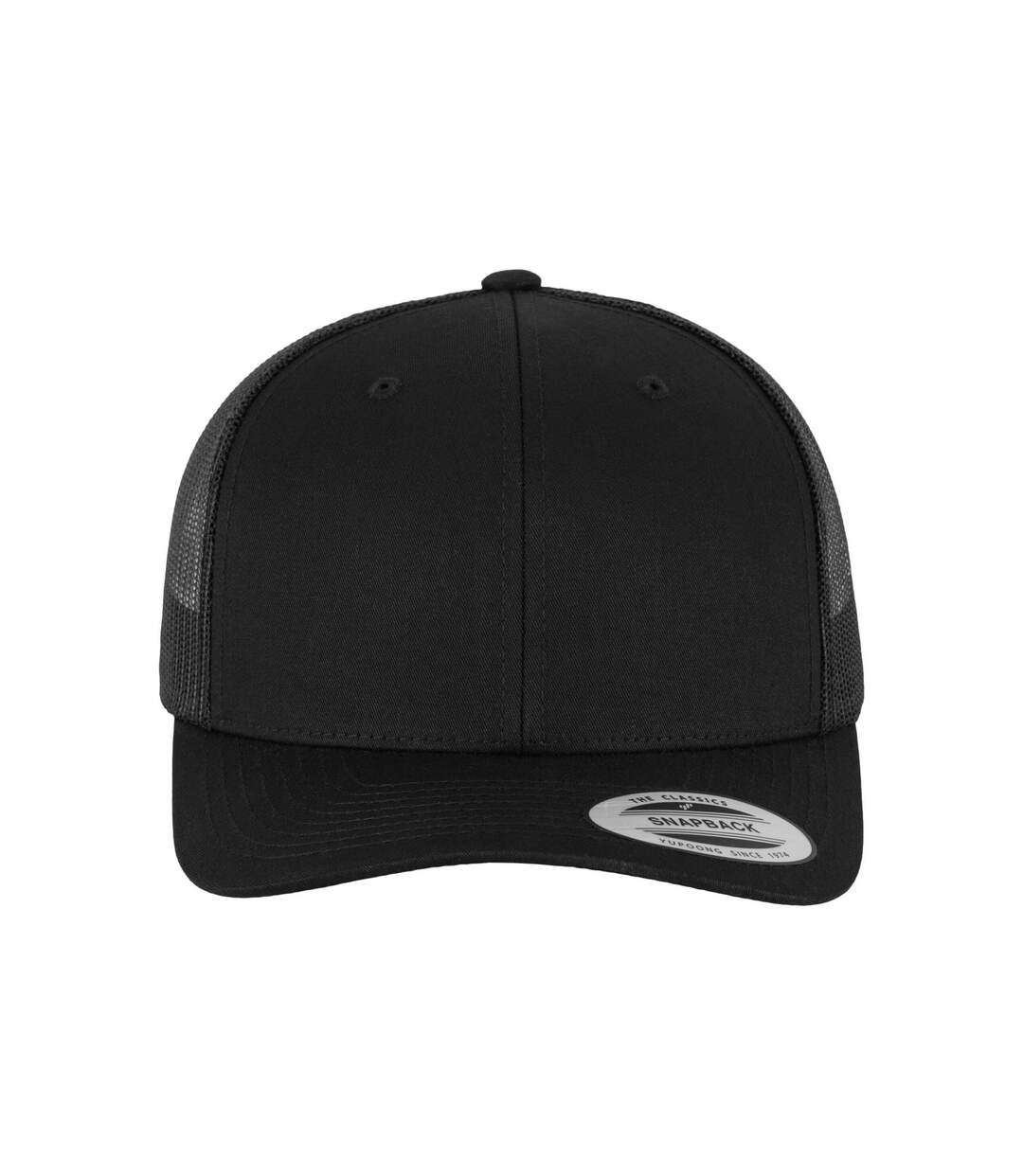 Casquette Trucker Adulte Noir Flexfit-1