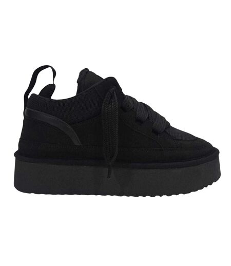 Baskets Snug Femme Noir Jack Wills