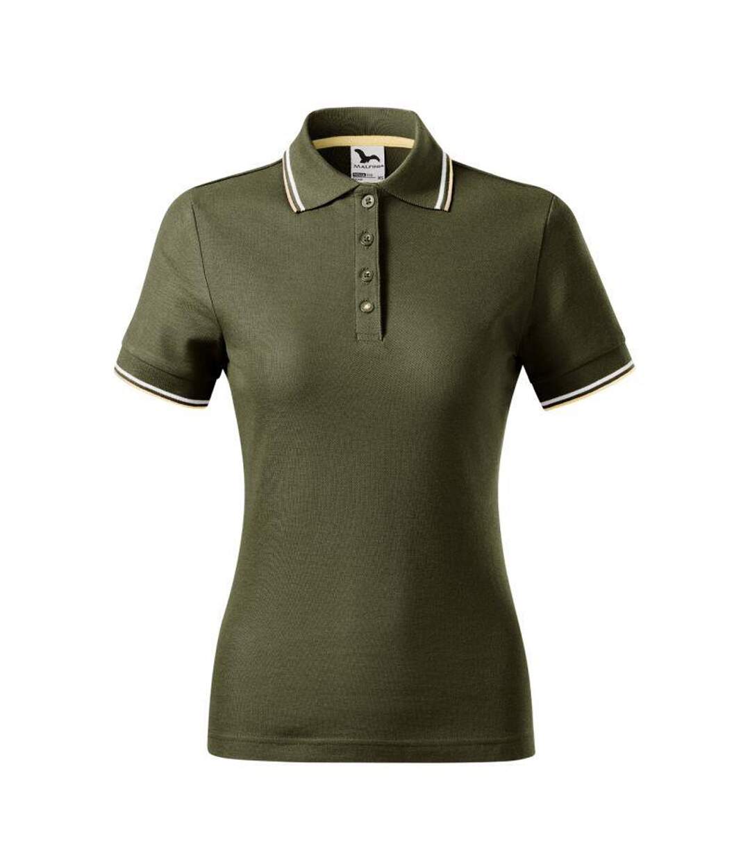 Polo Focus Femme Kaki Malfini-1
