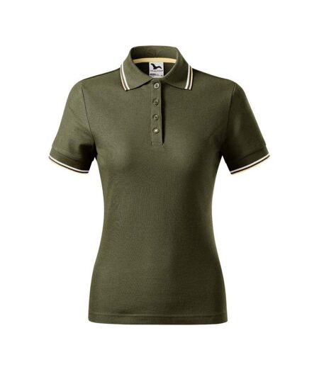 Polo Focus Femme Kaki Malfini