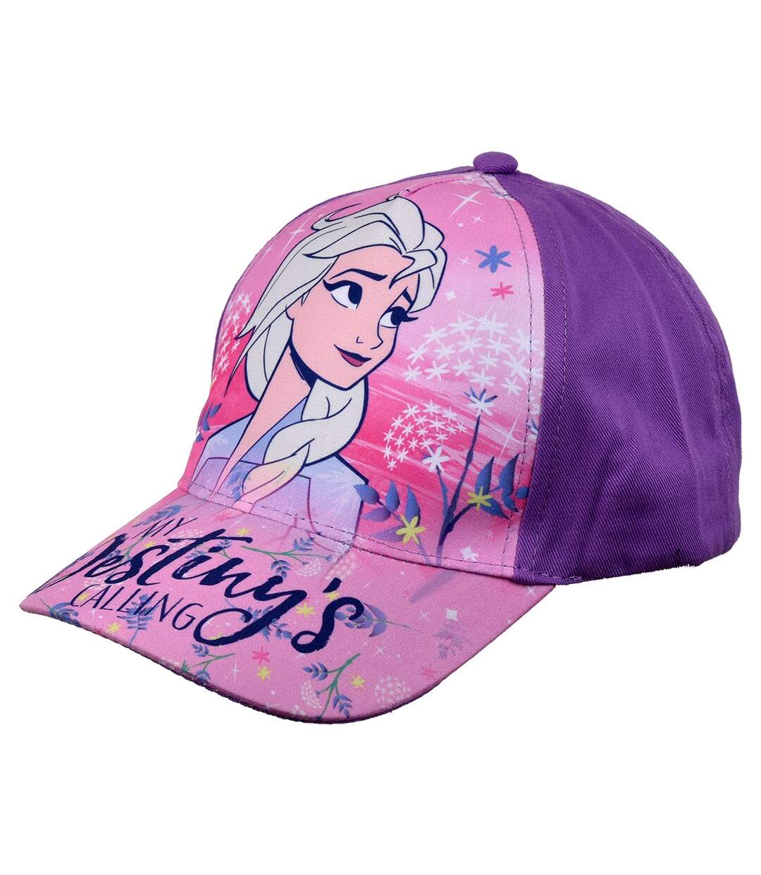 Casquette enfant MULTILICENCE: Pat Patrouille, Mickey, La reine des neiges, Marvel, Avengers.... Et4118 La Reine des Neiges Violet-1