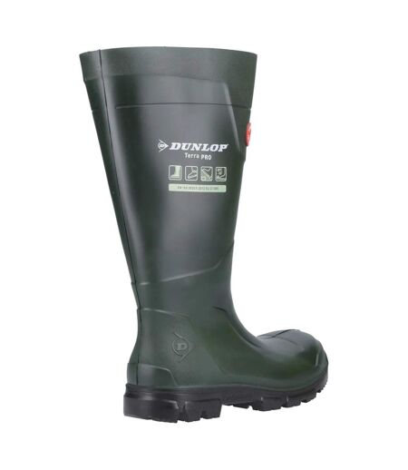 Unisex adult terra pro wellington boots green Dunlop