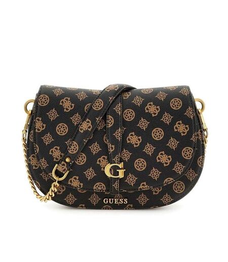 Sac Bandoulière Noir Femme Guess Kuba - Taille unique