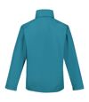 Regatta Great Outdoors Mens Outdoor Classic Matt Hooded Waterproof Jacket (Pacific Green/Black)