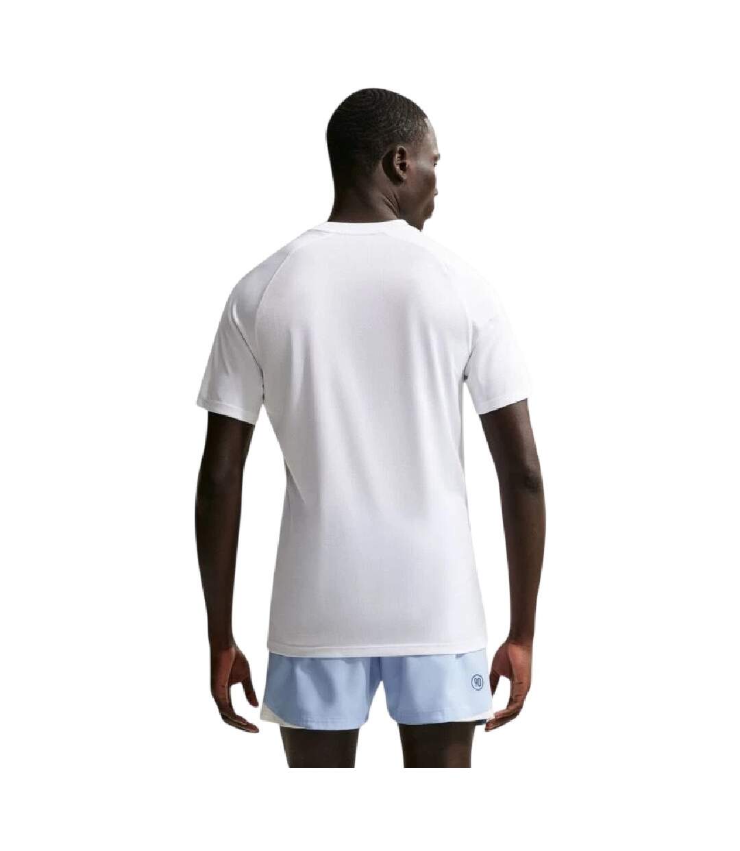 T-shirt Park Homme Blanc Noir Nike-2