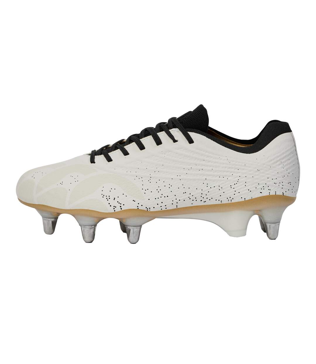 Unisex Adult Stampede Groundbreak Elite Soft Ground Rugby Boots White Canterbury-1