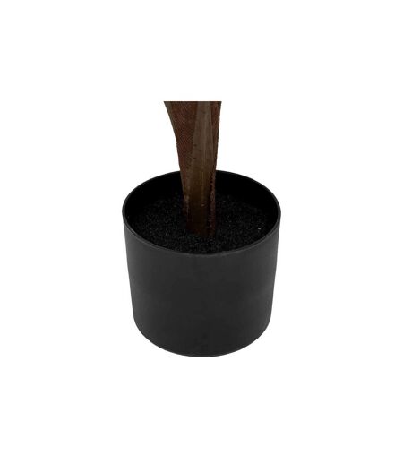 Plante Artificielle en Pot Palmier 120cm Noir