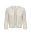 Cardigan ecru femmejdy sun 3/4 cropped-2