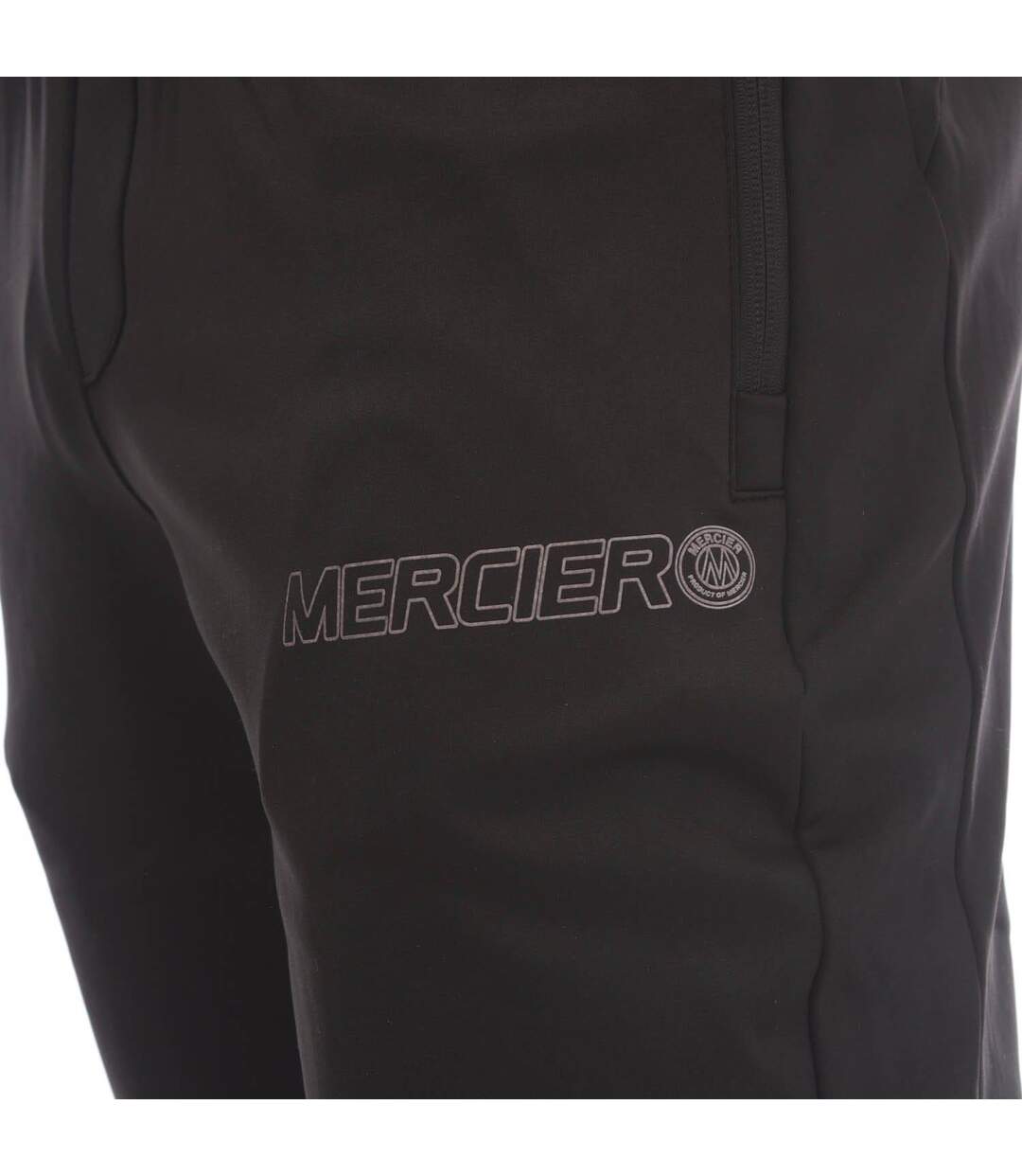 Mens Jogging Bottoms Black Mercier-3