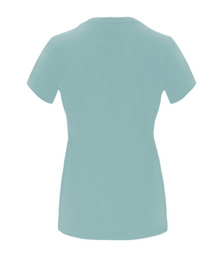 T-shirt capri femme bleu délavé Roly Roly