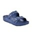 Sandales Mules EVA Boucle MBS01409 MARINE-1
