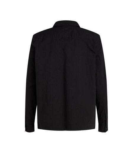 Mens Cotton Overshirt Black Calvin Klein