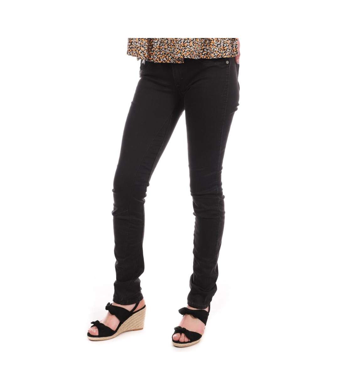 Jean Slim Noir Femme G-Star Arc 3D - W25-L34-1