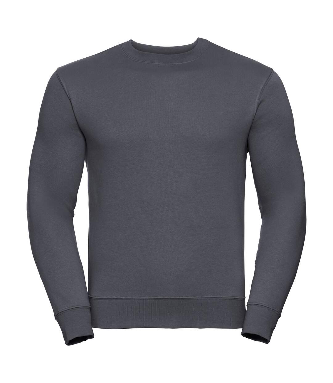 Russell Mens Authentic Sweatshirt (Slimmer Cut) (Convoy Gray) - UTBC2067