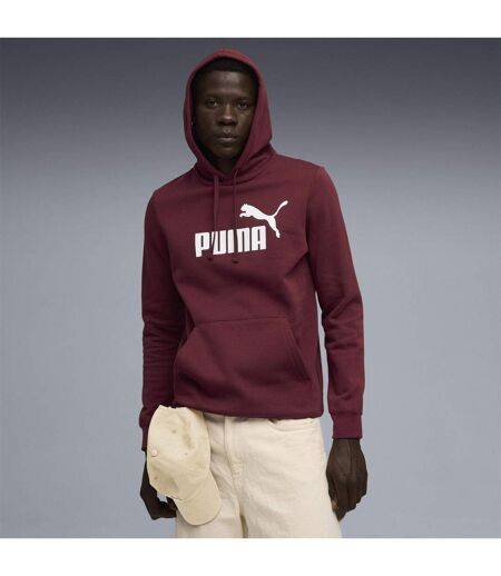Mens Hoodie Red Puma