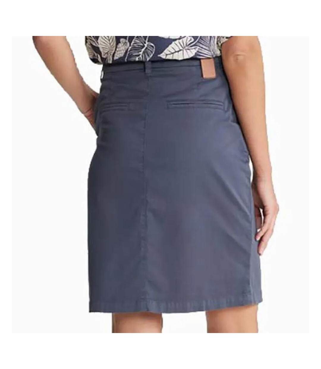 Jupe grise femme tbs leoni-2