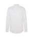 Mens Salvator Collared Long-sleeved Shirt White Criminal Damage-2